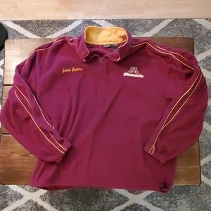University of Minnesota fleece sweater Xl